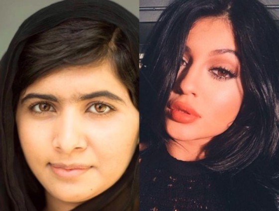 In a world full of Kardashians, be Malala